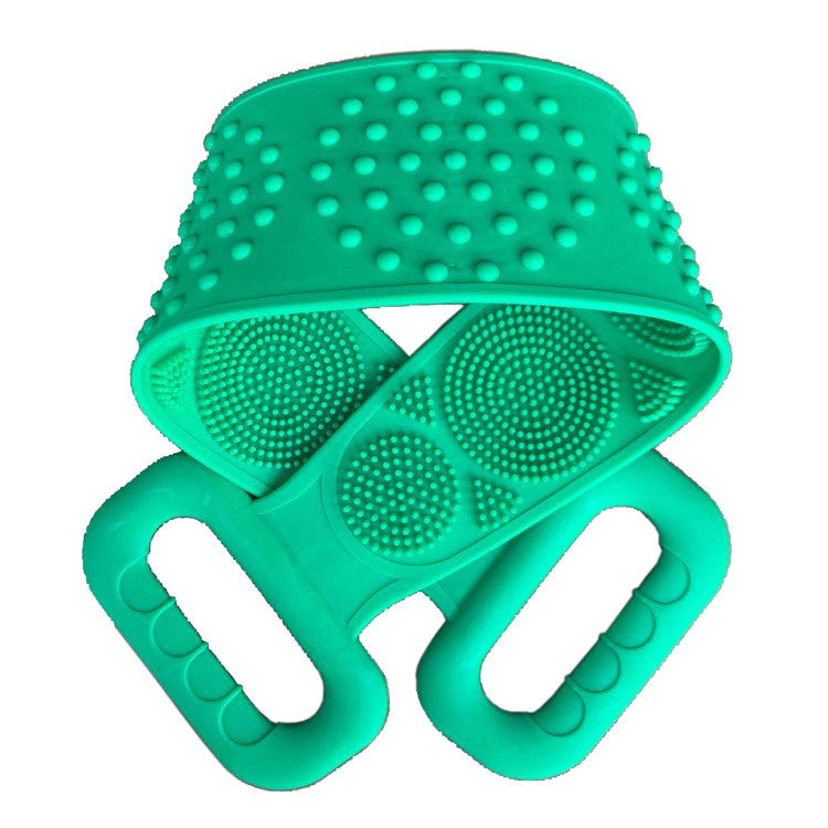 Ceinture de Bain en Silicone pour le Corps – Brosse Exfoliante pour le Dos, Nettoyage et Lavage en Douceur