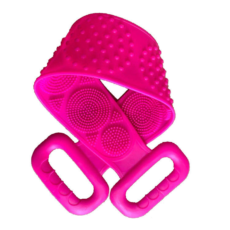 Ceinture de Bain en Silicone pour le Corps – Brosse Exfoliante pour le Dos, Nettoyage et Lavage en Douceur