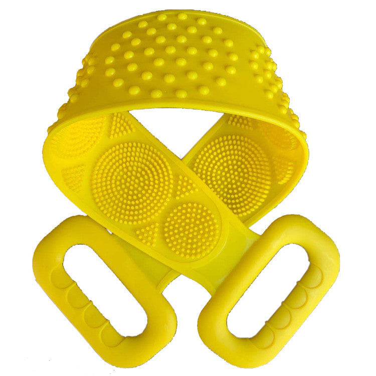 Ceinture de Bain en Silicone pour le Corps – Brosse Exfoliante pour le Dos, Nettoyage et Lavage en Douceur