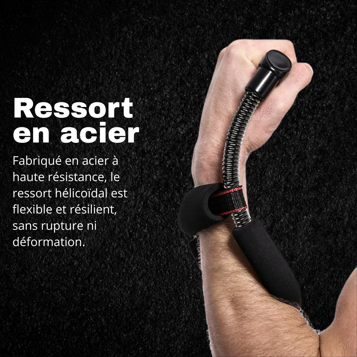 Appareil d'entraînement de poignet et de force pour avant-bras - Entraînement puissant pour les athlètes et les pianistes