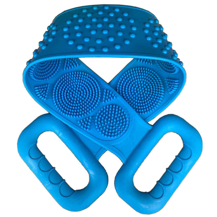 Ceinture de Bain en Silicone pour le Corps – Brosse Exfoliante pour le Dos, Nettoyage et Lavage en Douceur
