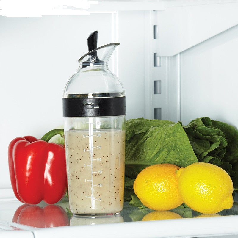 Shaker à Vinaigrette OXO Good Grips Little Salad Dressing vert Petit Format Préparation et Mélange Facile des Sauces, Vinaigrettes et Assaisonnements Étanche et Pratique pour le Quotidien