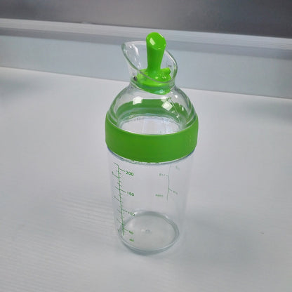 Shaker à Vinaigrette OXO Good Grips Little Salad Dressing vert Petit Format Préparation et Mélange Facile des Sauces, Vinaigrettes et Assaisonnements Étanche et Pratique pour le Quotidien