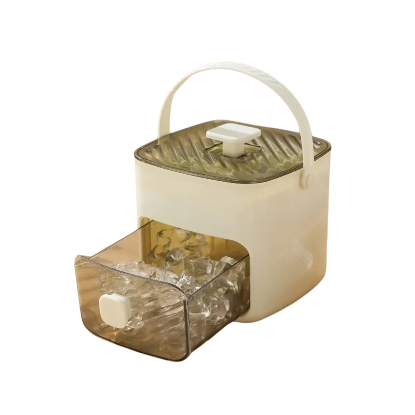 Bacs à glaçons pour congélateur – Bacs à glaçons avec couvercle pour boissons, smoothies, jus – Bacs à glaçons faciles à démouler avec couvercles pour congélateur