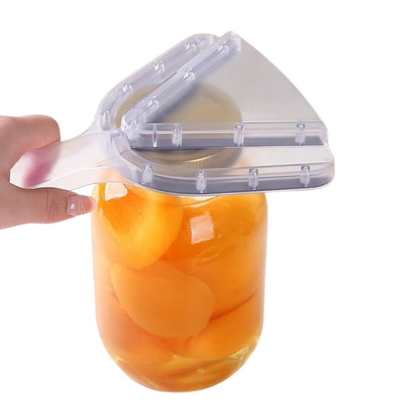 Ouvre-bocal ergonomique pour mains faibles et arthrite – Ouvre-bouteilles et couvercles facile à utiliser – Gadget de cuisine breveté – Idée cadeau pour seniors