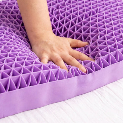 Oreiller Omfy® – Confort ultra moelleux et fraîcheur, soutien cervical pour côté, dos et ventre, oreiller lavable, durable