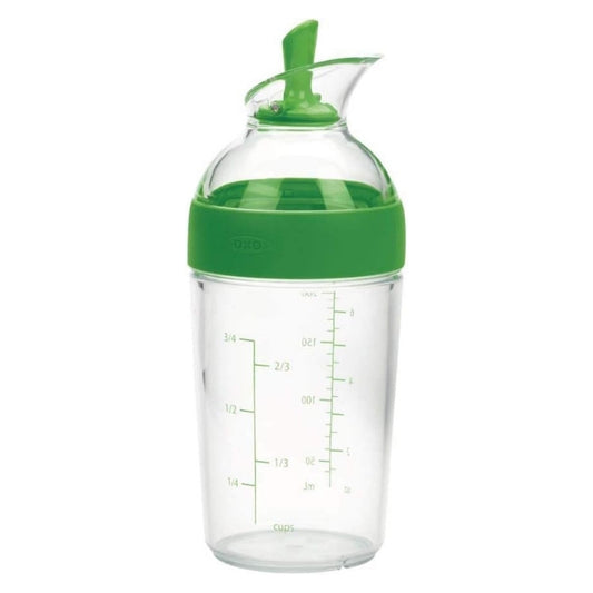 Shaker à Vinaigrette OXO Good Grips Little Salad Dressing vert Petit Format Préparation et Mélange Facile des Sauces, Vinaigrettes et Assaisonnements Étanche et Pratique pour le Quotidien